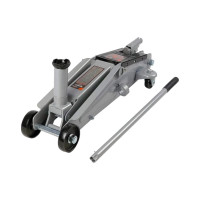 Подкатной домкрат СЕРВИС КЛЮЧ 3 т, 150-530 мм, с подстаканником, 75040