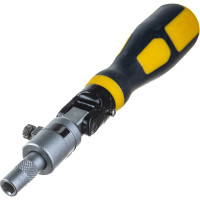 Трещоточная шарнирная отвертка для битов 1/4" AIST 8702 00-00003528
