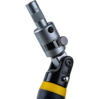 Трещоточная шарнирная отвертка для битов 1/4" AIST 8702 00-00003528