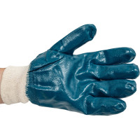 Нитриловые маслобензостойкие перчатки с манжетом РУСОКО Кварц П, 12 пар, р-р 11/XXL 212220Сн-1