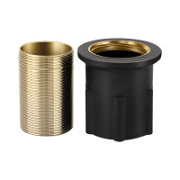 Смеситель для кухни Славен с гибким изливом, двуручный СЛ-ДВ-О25