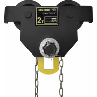 Каретка ручная OCALIFT DOPA 2т 3м тип GCL тележка на двутавр с ручным приводом dr20003