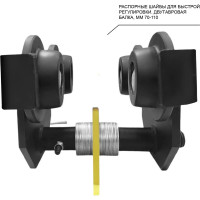 Каретка ручная OCALIFT DOPA 3т 3м тип GCL тележка на двутавр с ручным приводом dr30003