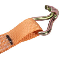 Стяжной ремень с крюками для крепления груза АБСОЛЮТ 0,4/0,8 т, L=6,5 м 7930121035663