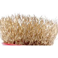 Щетка чашка для УШМ 65 мм, M14, гофрированная проволока Gepard GP0865-65