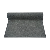 Подстилка ковёр Бацькина Баня Скрутка для бани серый, 145x50 см 11103