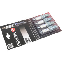 Свеча зажигания SUPER 0001 для ВАЗ-2101-2110/2121/карб., 4 шт., блистер BRISK L15YC-J