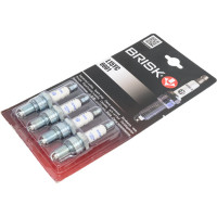 Свеча зажигания SUPER 0001 для ВАЗ-2101-2110/2121/карб., 4 шт., блистер BRISK L15YC-J