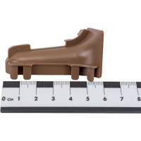 Внутренний угол для плинтуса IDEAL Классик 55 мм, 292 орех миланский К-П55-В-Ф2 292 ОРХ МИЛ