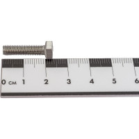 Болт с шестигранной головкой ВИРТУОЗ 5x20 мм, DIN 933, нержавеющая сталь А2, 4 шт. 35794