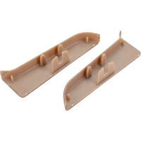 Торцевые заглушки для плинтуса IDEAL Классик 70 мм, 205 дуб капучино К-П70-Тп-Ф1 205 дуб КАП