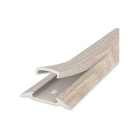 Порог с монтажным каналом IDEAL 36 мм, 0.9 м, 203 дуб беленый, 1 шт. ПМК36-0,9 203 дуб БЛН