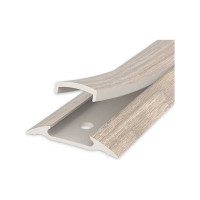 Порог с монтажным каналом IDEAL 42 мм, 0.9 м, 203 дуб беленый, 1 шт. ПМК42-0,9 203 дуб БЛН