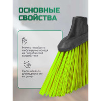 Щетка без ручки In'Loran уличная 26х5.5х21 см, арт.  MG-42GR