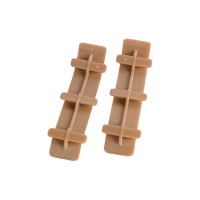 Соединитель для плинтуса IDEAL Классик 55 мм, 281 палисандр К-П55-С-Ф2 281 ПЛС