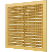 Решетка вентиляционная вытяжная 1919С (194x194 мм; АБС; бежевая) ERA 233-133