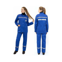 Женский костюм Tekca Line СП Деми, васильковый, размер 52-54, рост 158-164 2000340247248