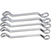 Набор накидных ключей Forsage 5пр, 32x36, 36x41, 41x46, 46x50, 50x55мм, на полотне F-5059P 51188 F-5059P(51188)