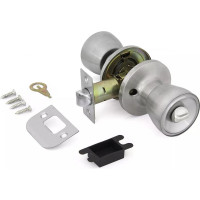 Ручка защелка Фабрика замков FZ 7072E SN BK СТ-00000248
