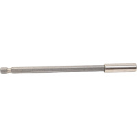Адаптер для бит магнитный 150 мм, SS нерж., хвостовик 1/4, 5 шт NOVOCRAFT BH150SS14005