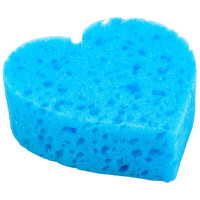 Губка для тела TIAMO Baby СЕРДЕЧКО поролон 7741