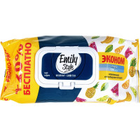 Влажные салфетки Emily Style Tropic, эконом упаковка 120 шт 218436