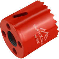 Коронка биметаллическая по металлу 50 мм vertextools 2525-50