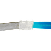 Соединитель лента-лента FERON 10мм для ленты COB LS530, LD194, 5шт в упак, 48278