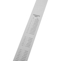 Стальная линейка DELI DL8100Y 1000 мм, нержавеющая сталь 104500