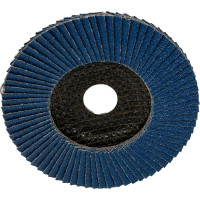 Круг лепестковый торцевой, прямой, цирконат 65% 125х22.2 мм, P-60 ABRAFORM AF-FLAP-FT-125-P60-ZR65