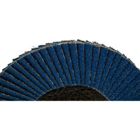 Круг лепестковый торцевой, прямой, цирконат 65% 125х22.2 мм, P-60 ABRAFORM AF-FLAP-FT-125-P60-ZR65