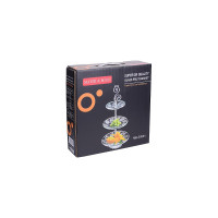 Трехъярусная конфетница MAYER&BOCH 30x30x57 см 30831 MB (х6)