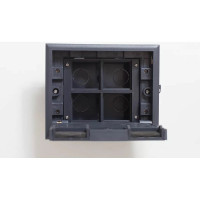 Люк на 4 поста SPL 45x45, металл/ пластик, с пластиковой коробкой, IP40 300005