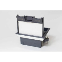 Люк на 4 поста SPL 45x45, металл/ пластик, с пластиковой коробкой, IP40 300005