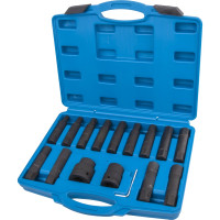 Набор головок-вставок ударных (16 предметов; TORX,HEX,E-тип; 3/4DR, 1DR) AV Steel AV-740016