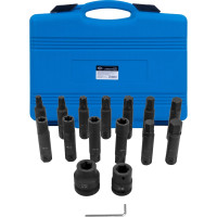 Набор головок-вставок ударных (16 предметов; TORX,HEX,E-тип; 3/4DR, 1DR) AV Steel AV-740016