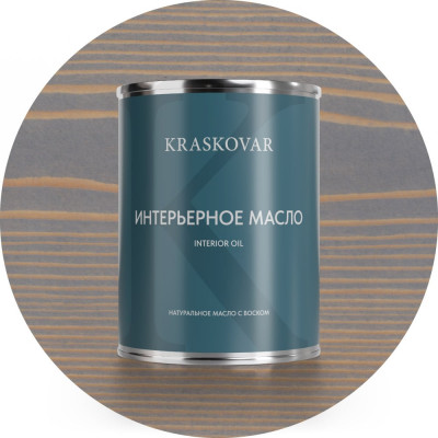 Масло интерьерное Kraskovar Туманный лес 0,75л 1261