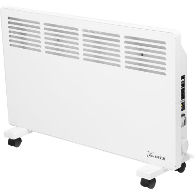 Электрический конвектор MTX км-1500.2, 230в, 1,5 квт, x-образный нагреватель, колеса, термостат 98125