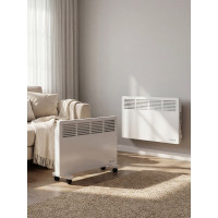 Электрический конвектор MTX км-1500.2, 230в, 1,5 квт, x-образный нагреватель, колеса, термостат 98125