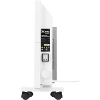 Электрический конвектор MTX км-1500.2, 230в, 1,5 квт, x-образный нагреватель, колеса, термостат 98125