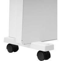 Электрический конвектор MTX км-1500.2, 230в, 1,5 квт, x-образный нагреватель, колеса, термостат 98125