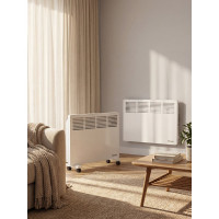 Электрический конвектор MTX км-2000.2, 230в, 2 квт, x-образный нагреватель, колеса, термостат 98126