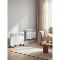 Электрический конвектор MTX км-2000.2, 230в, 2 квт, x-образный нагреватель, колеса, термостат 98126