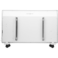 Электрический конвектор MTX км-2000.2, 230в, 2 квт, x-образный нагреватель, колеса, термостат 98126