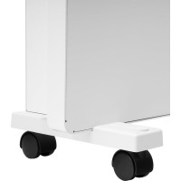 Электрический конвектор MTX км-2000.2, 230в, 2 квт, x-образный нагреватель, колеса, термостат 98126