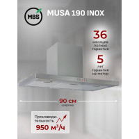 Вытяжка кухонная MBS MUSA 900 INOX 3907