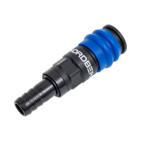 Разъем композитный мама быстросъемный - елочка 12.5 мм NORDBERG NKF12