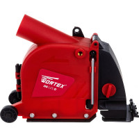 Кожух защитный с пылеотводом для угловой шлифмашины 125 мм WORTEX DS125D0018