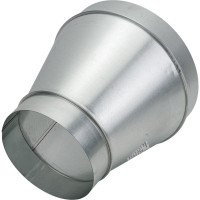Переход для круглых воздуховодов (оцинкованный; 250/160 мм) ORE 2248240004183