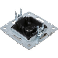Заглушка с суппортом IEK Brite мз10-бра алюминий BR-PL10-K47